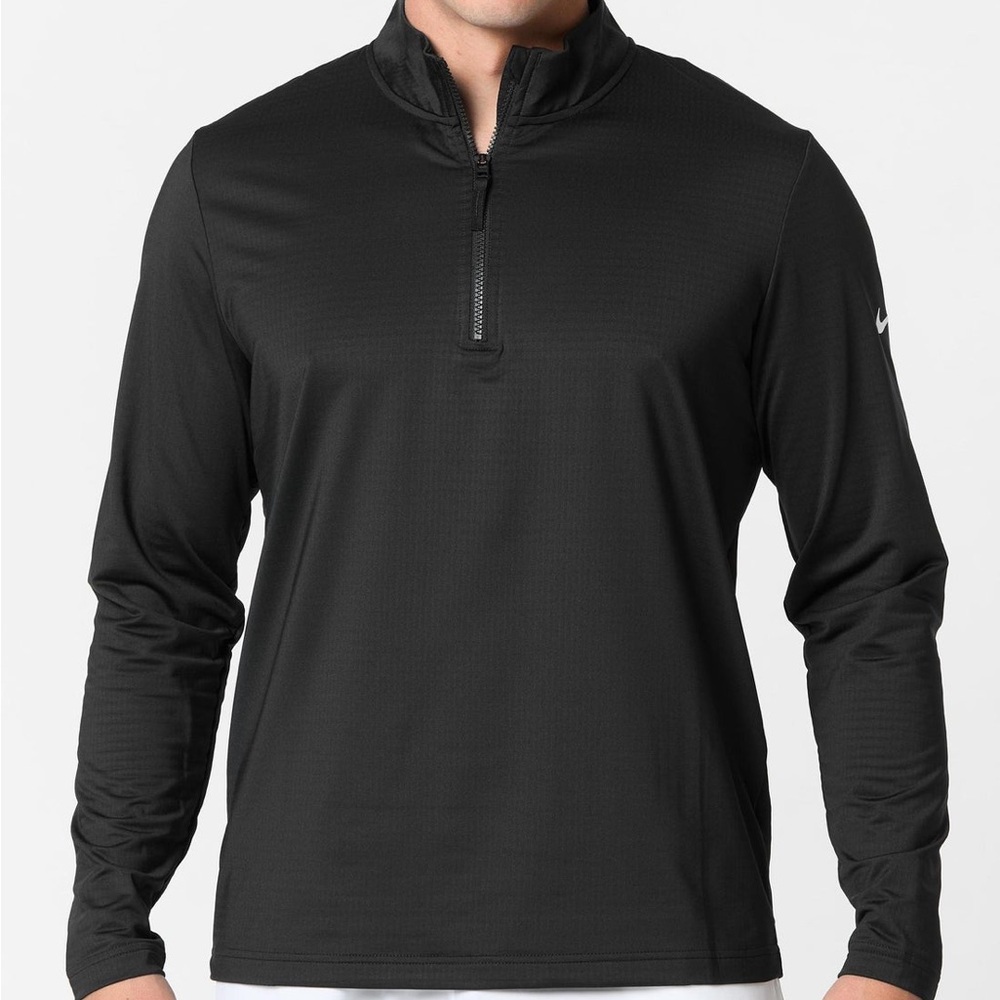 Nike Men's Black Quarter-Zip Jacket